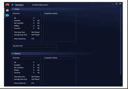 Playnite - stats