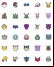 Pokemon Icons Pack
