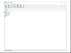 Portable 7-Zip - main-screen