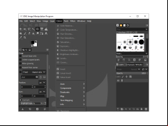 Portable GIMP - colors-menu