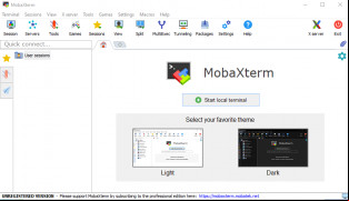Portable MobaXterm screenshot 1