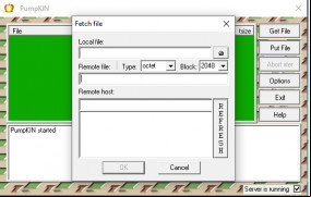 Pumpkin TFTP screenshot 3