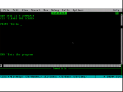 QBasic (QuickBASIC) - print-command