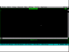 QBasic (QuickBASIC) - main-screen