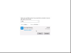 Raw Image Extension - uninstall