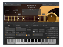 RealGuitar - main-screen