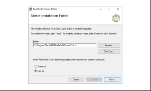 RealWorld Cursor Editor - folder-choose