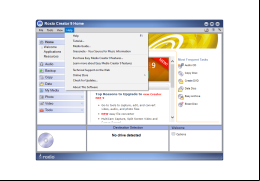 Roxio Easy Media Creator - help-menu