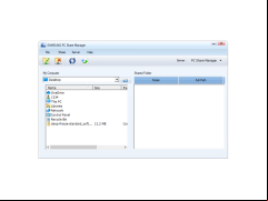 Samsung PC Share Manager - main-screen