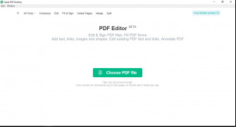 Sejda PDF Desktop screenshot 2