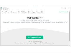 Sejda PDF Desktop - edit