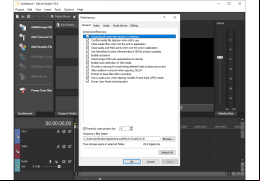Sony Vegas Movie Studio - preferences