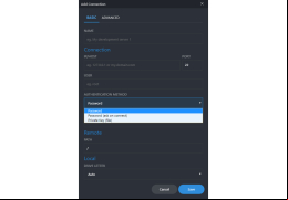 SSHFS-Win Manager - auth-method