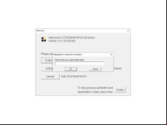 Statgraphics - activation