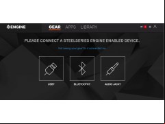 SteelSeries Engine - mian-screen