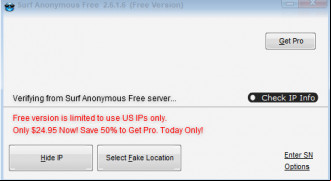 Surf Anonymous Free screenshot 3