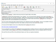 TextAloud - main-screen