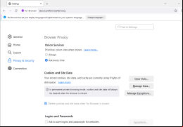 Tor Browser Bundle - privacy
