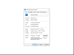 Twitter DM Deleter - properties