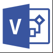 Visio Professional 2013 logo