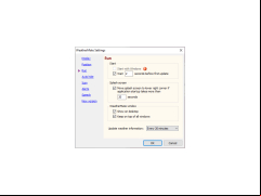 WeatherMate - run-settings
