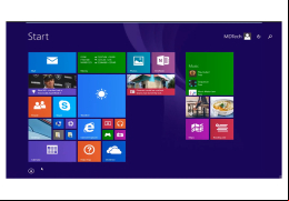 Windows 8.1 - start-page