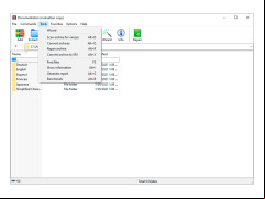 WinRAR - tools-menu