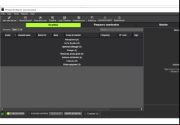 Wireless Workbench - main-screen