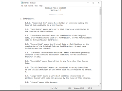 XEdit - license-agreement
