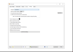 XnConvert - settings